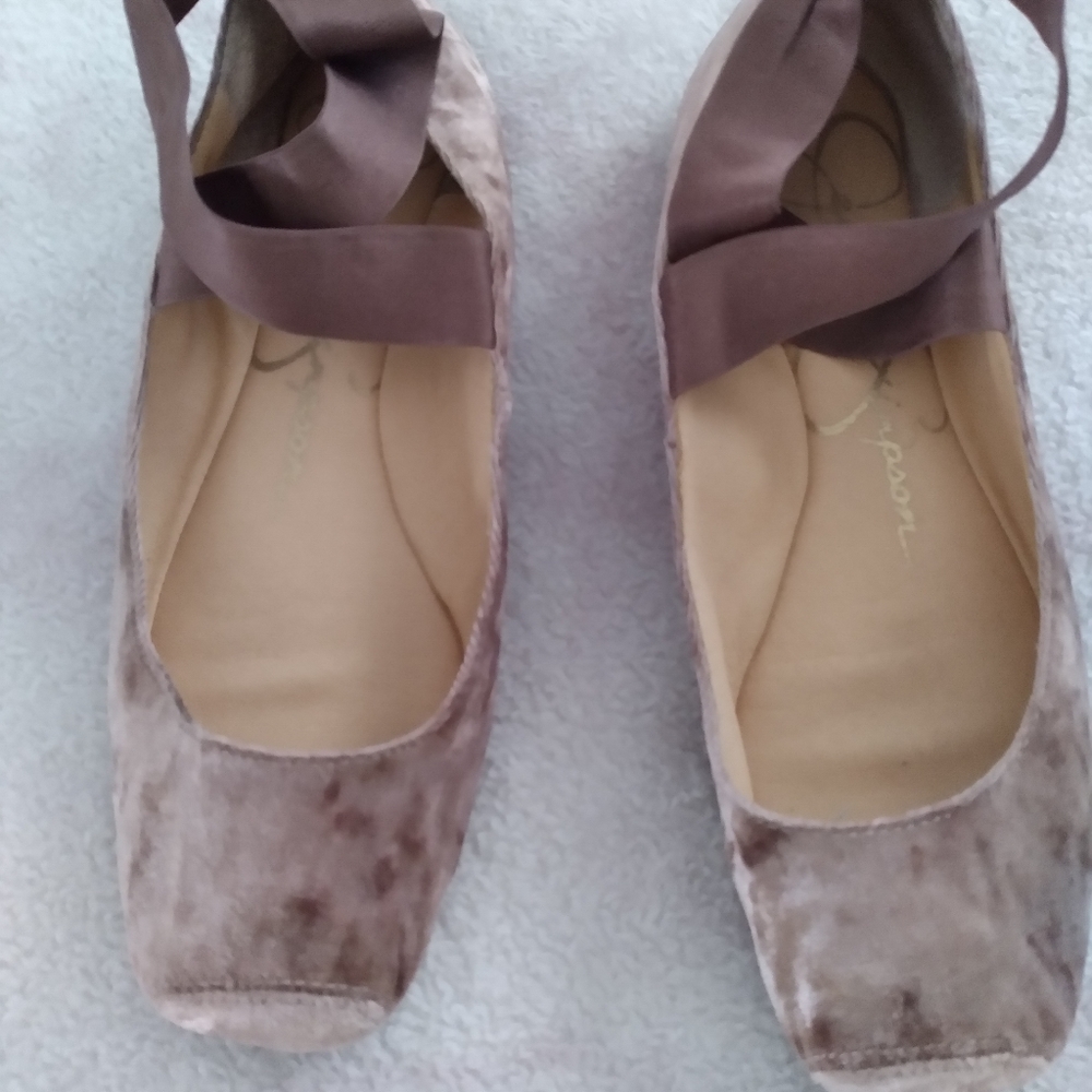 Rose Gold Ballerina Shoes